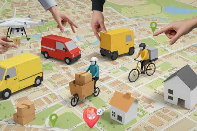 Local Delivery or Pickup Map